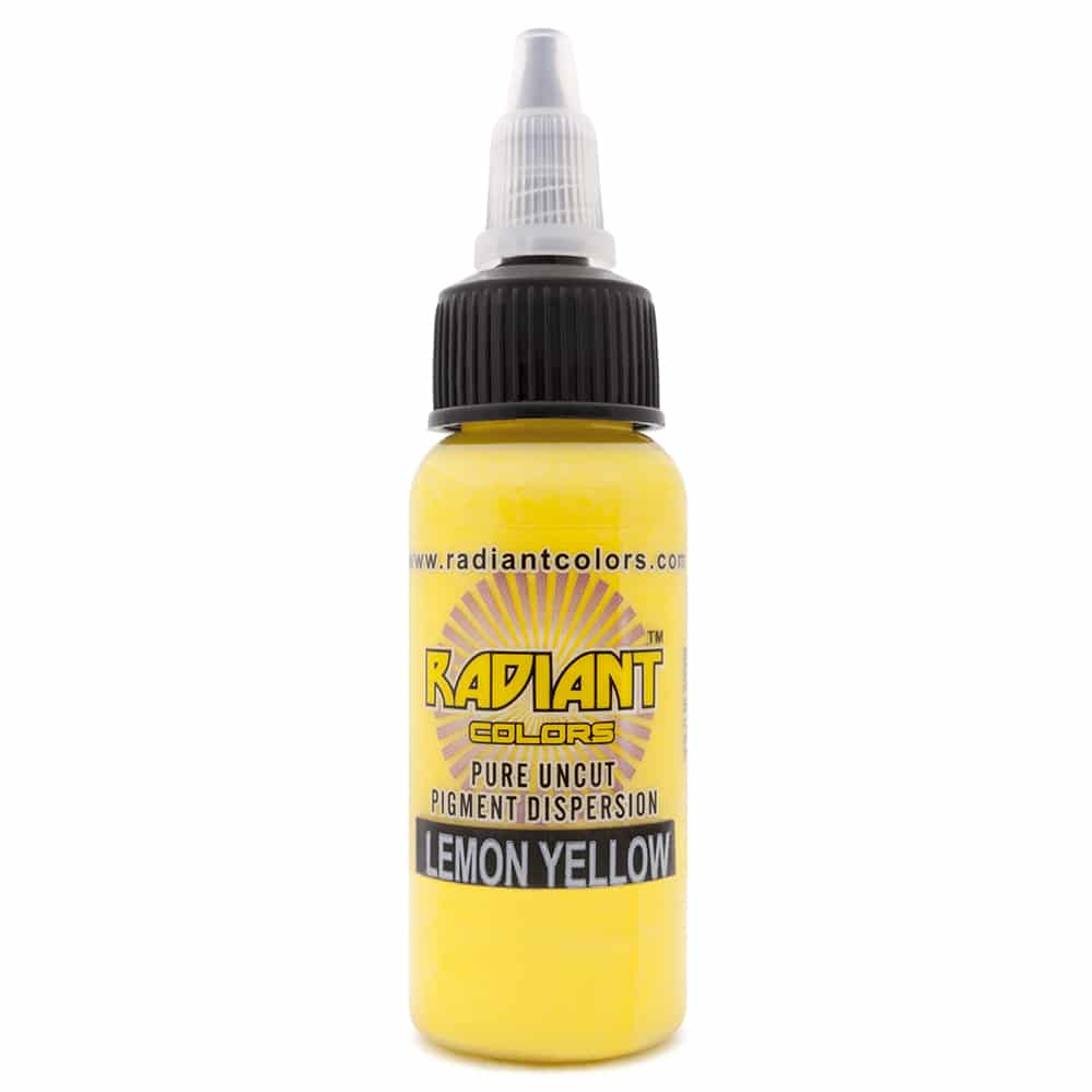 tattoo ink radiant colors lemon yellow tattoo ink radiant colors lemon yellow