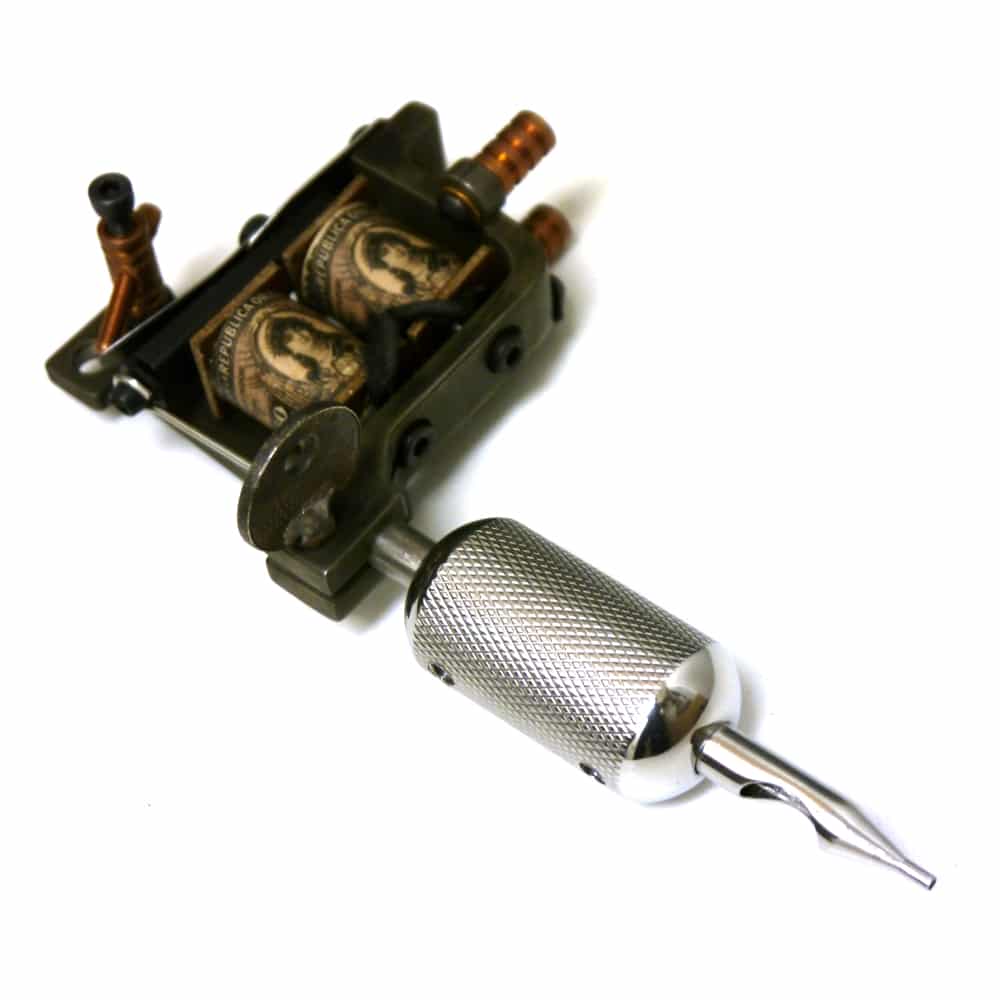 custom tattoo machine by relentless irons dietzel shader custom tattoo machine by relentless irons dietzel shader