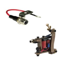 RCA tattoo machine converter, converts to use RCA plug