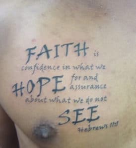 Faith-tattoo