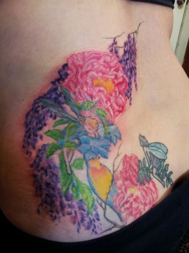 flower Canary Tattoo