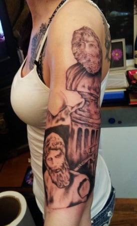 greek gods tattoo