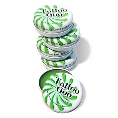 tattoo goo aftercare salve tins
