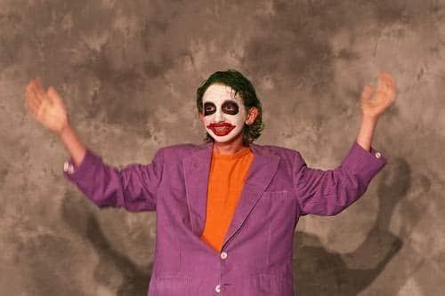 joker custome bad halloween