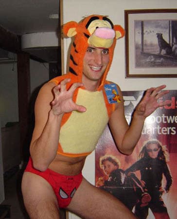 tigger gay costume man