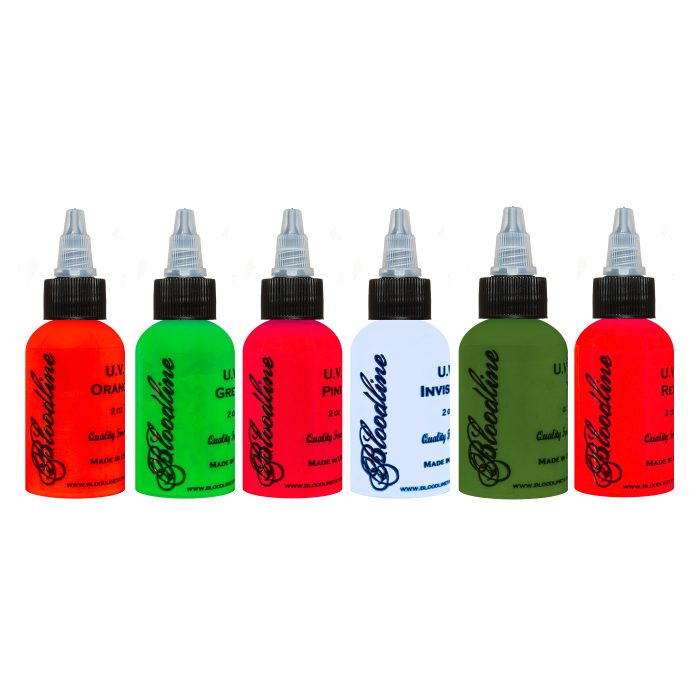 UV Bloodline Tattoo Ink Set 6