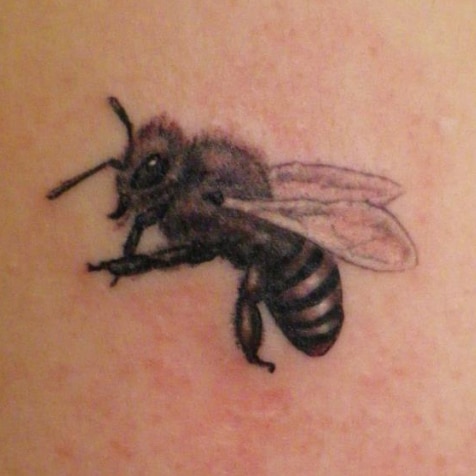 tattoo hungarian bee