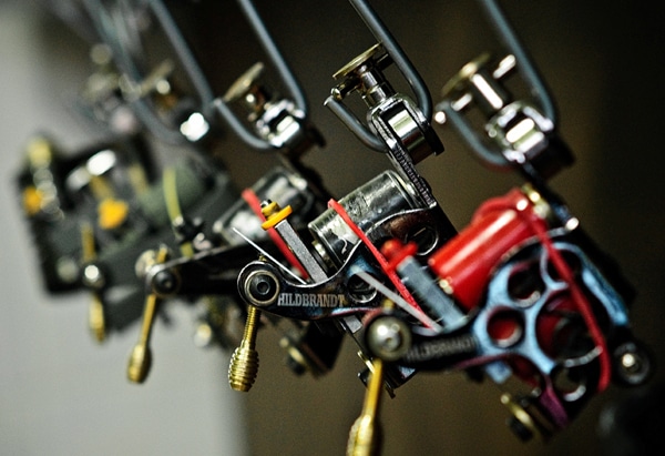 custom hildbrandt tattoo machines