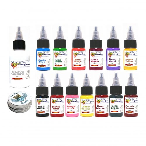 Starbrite Tattoo Ink Set