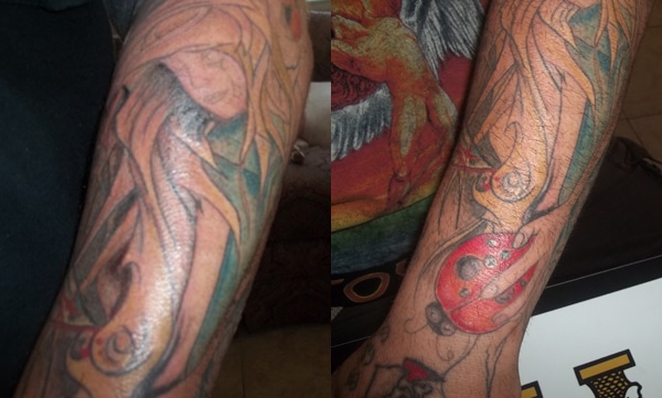 arm sleeve tattoo