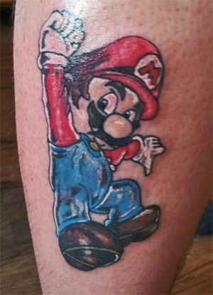 Super Mario Tattoo