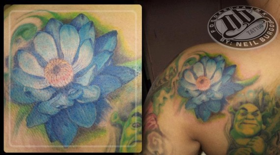 Blue Lotus Tattoo