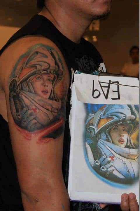 Starcraft Medic Tattoo