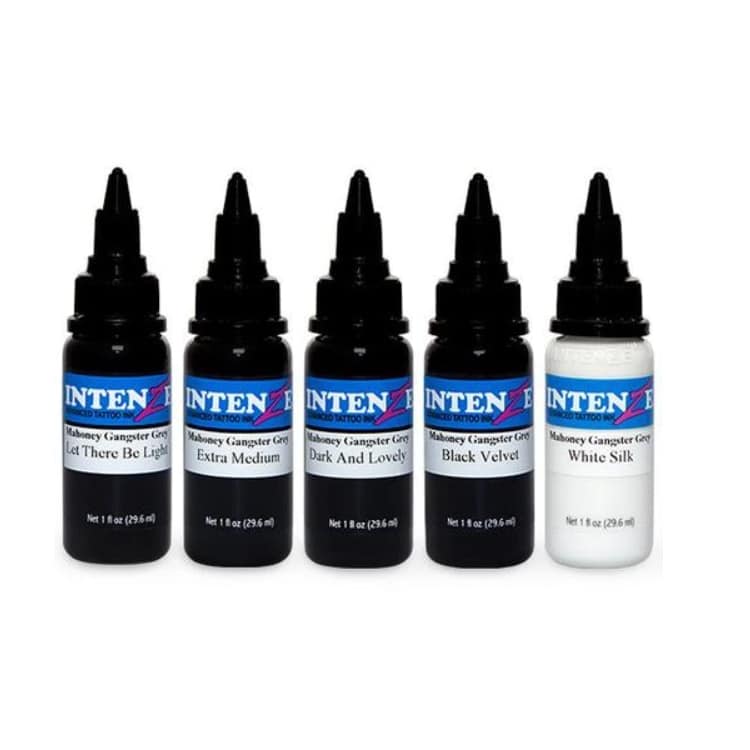 Intenze Tattoo Ink, Mark Mahoney Gangster Set 1oz - Hildbrandt Tattoo Supply