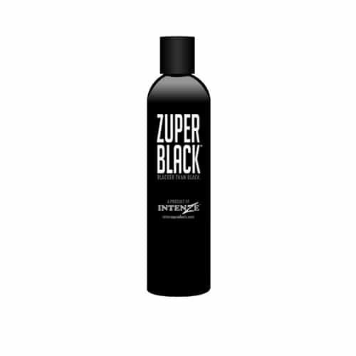 ☆安心の定価販売☆】 INTEZE ZUPER BLACK 12oz タトゥーマシン インク 