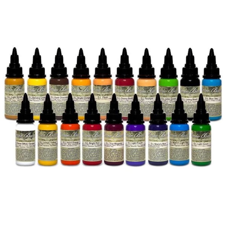 INTENZE Color Lining Ink Series - Intenze Tattoo Ink