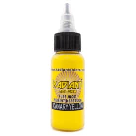 Tattoo Ink: Radiant Colors Canary Yellow 1oz