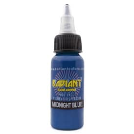 Tattooing Ink: Radiant Colors Midnight Blue 1oz