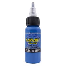 Tattoo Ink: Radiant Colors Electric Blue 1oz