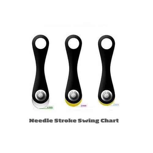 Stealth Rotary Bearing Swing Chart