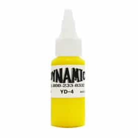 Dynamic Color Tattoo Ink 2oz: Canary Yellow