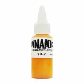 Dynamic Color Tattoo Ink 1oz: Golden Yellow
