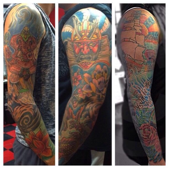 japanese samurai sleeve