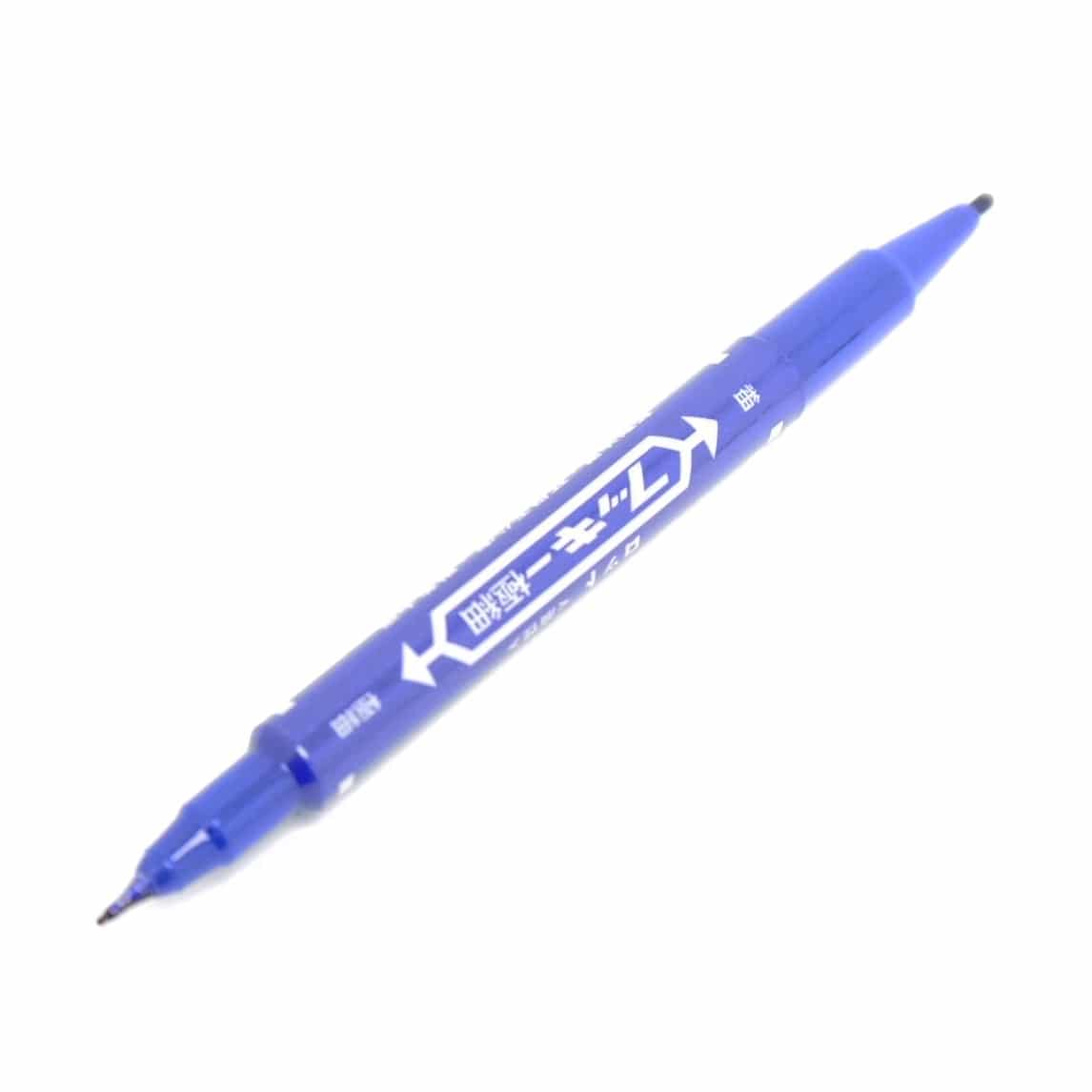 Tattoo Skin Scribe Pen Marker Dual Tip Blue 1 or 5 - Hildbrandt