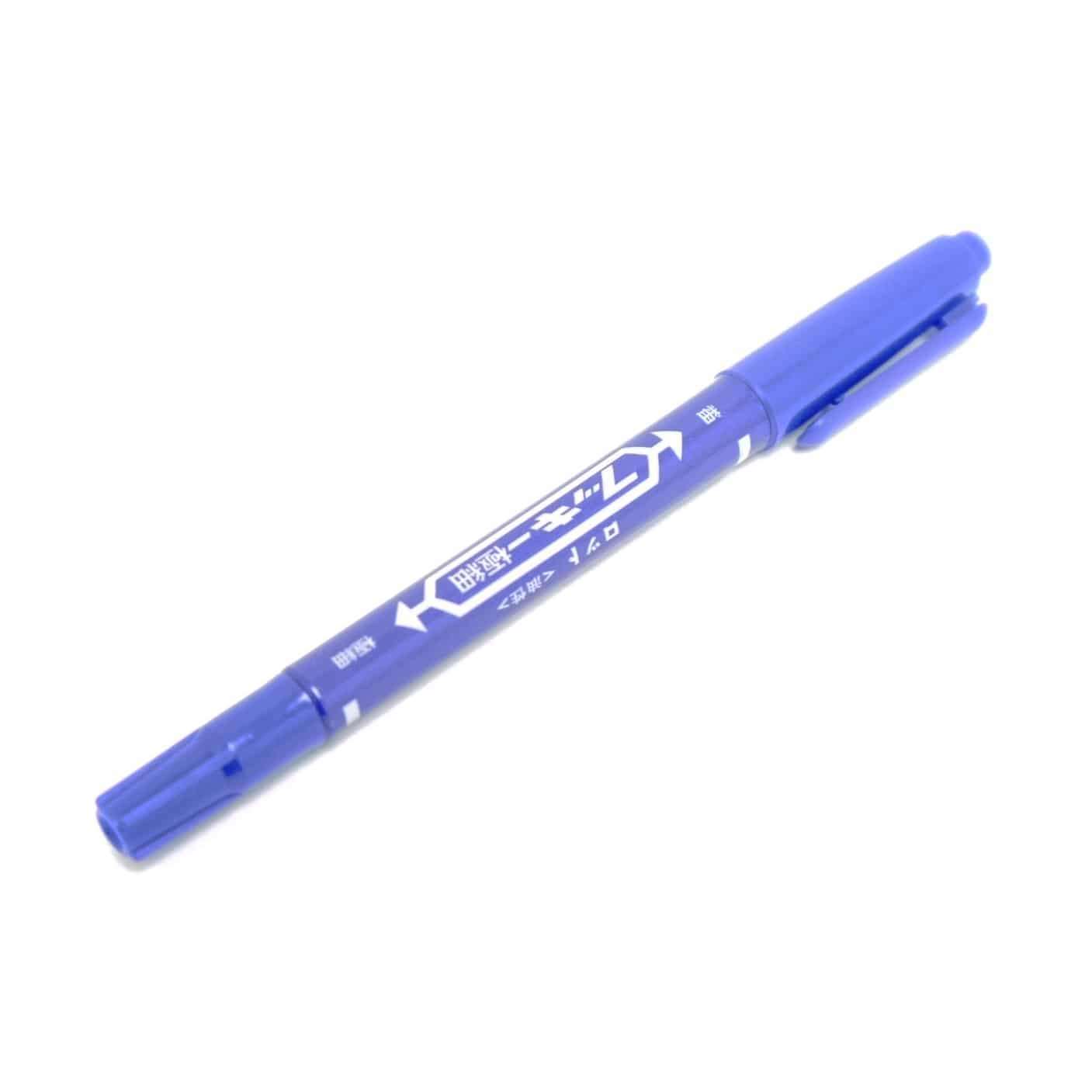 Tattoo Skin Scribe Pen Marker Dual Tip Blue 1 or 5 - Hildbrandt