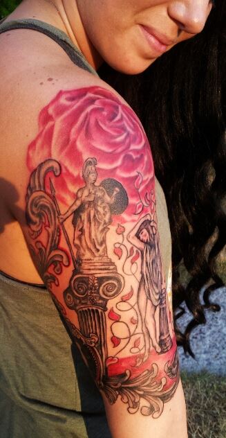 A list of my best Greek Mythology Tattoo designs  Darwin Enriquez  Best  Tattoo Artist in NYC