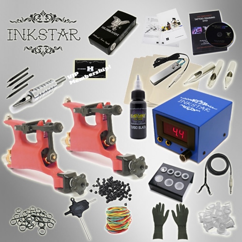 tattoo kit inkstar journeyman rotary amp radiant black ink tattoo kit inkstar journeyman rotary amp radiant black ink