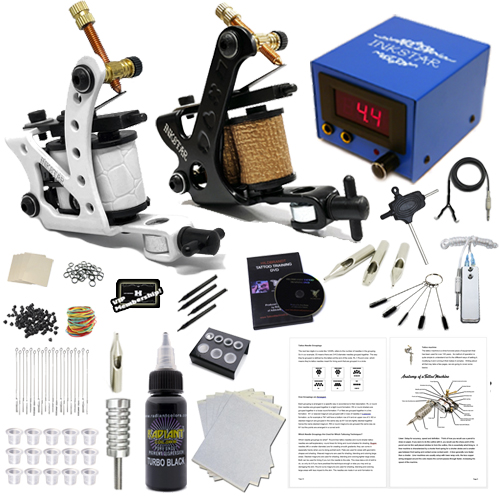 Tattoo Kit: Journeyman Rotary & Black Inks - Hildbrandt Tattoo Supply