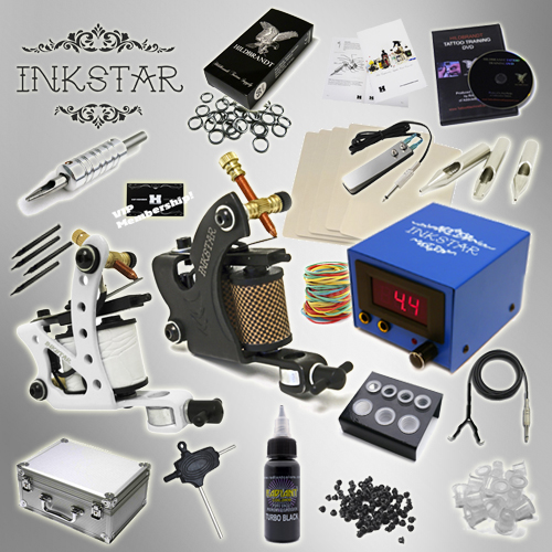 Tattoo Kit: Journeyman C & Case & Black Inks - Hildbrandt Tattoo Supply Tattoo Kit: Journeyman C & Case & Black Inks - Hildbrandt Tattoo Supply