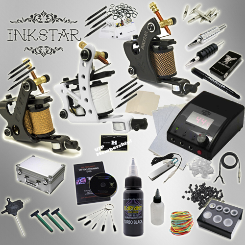 Tattoo Kit: Apprentice C & Case & Black Inks - Hildbrandt Tattoo Supply Tattoo Kit: Apprentice C & Case & Black Inks - Hildbrandt Tattoo Supply