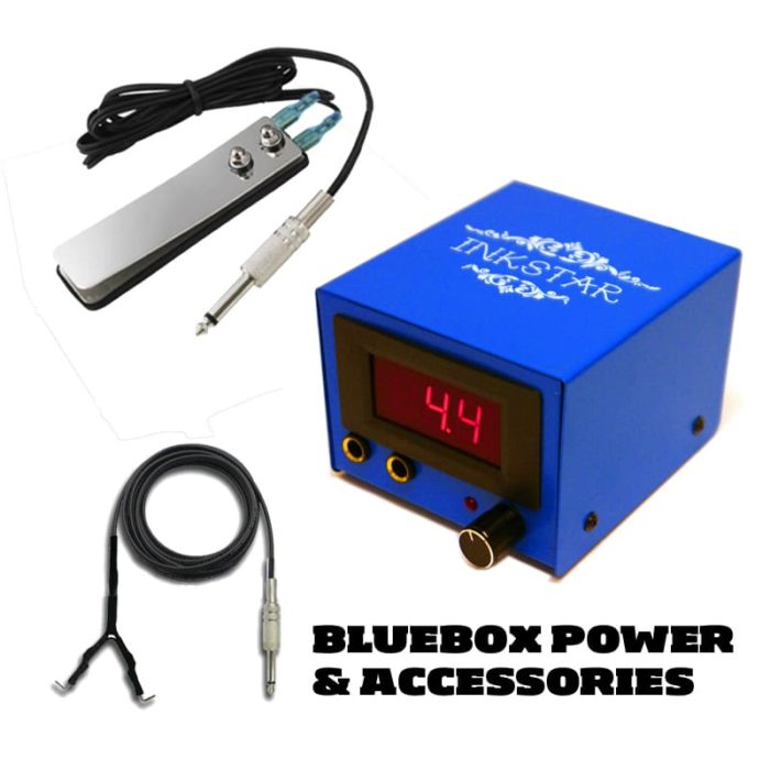 Tattoo Power Supply Blue Box