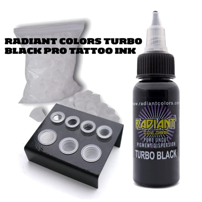 Javelin X Professional Tattoo Pen Kit - 7 Colors Radiant Ink Set