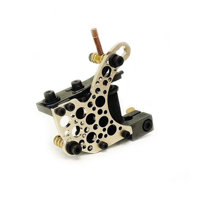 dickie golden bullet hole silver coil tattoo machine 6