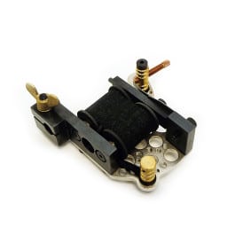 dickie golden bullet hole silver coil tattoo machine 9