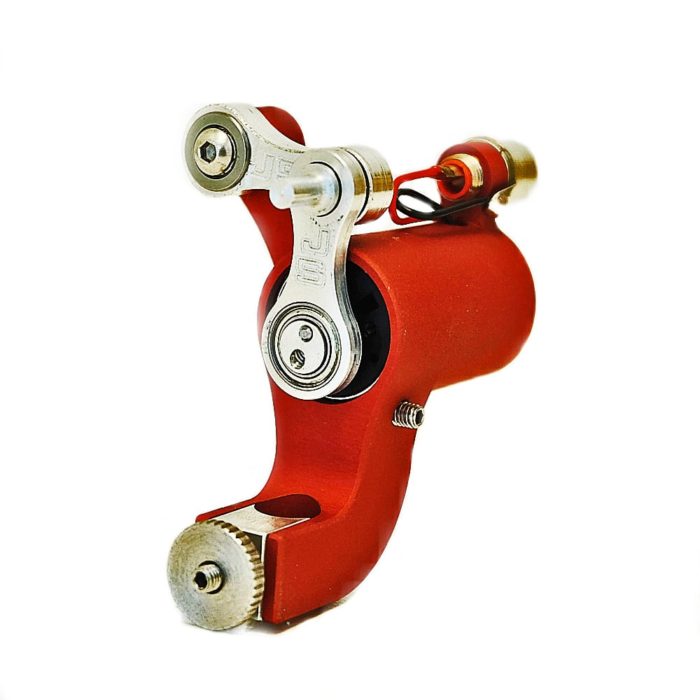 jack steel rotary tattoo machine red 4