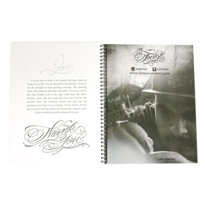 blood sweat script tattoo book 7