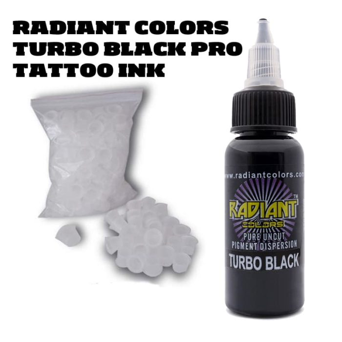 Tattoo Ink Set Black TKI2D