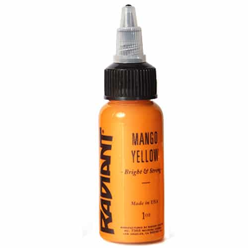 radiant colors mango yellow 1oz