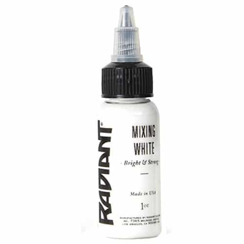 radiant colors mixing white 1oz