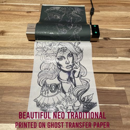 TOEC Tattoo Printer Examples Neo Traditional