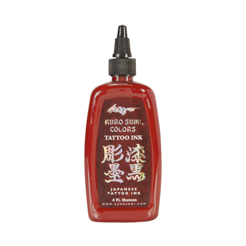 Kuro Sumi Tattoo Ink - Dragon's Breath Red