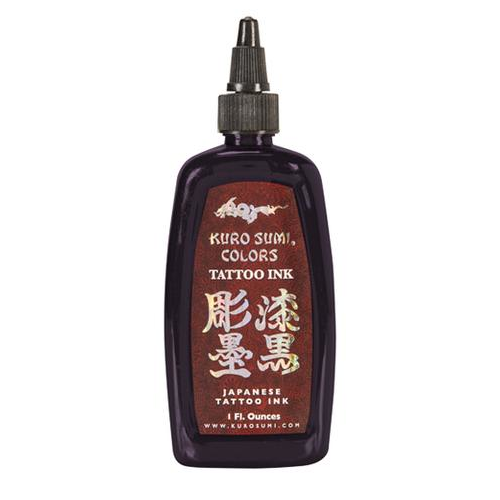 Kuro Sumi Tattoo Ink - Eggplant Black