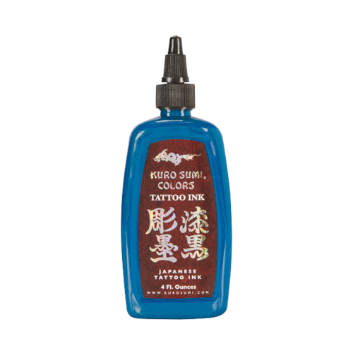 Kuro Sumi Tattoo Ink - Kamikazi Blue