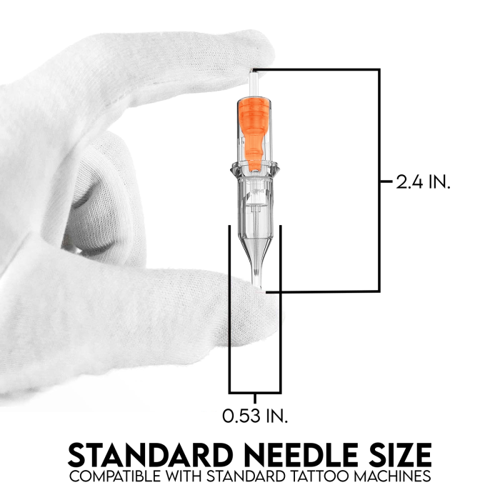 Universal Tattoo Needle Cartridges diagram 2