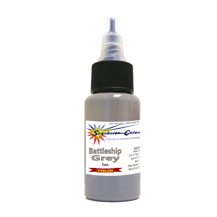 Starbrite Battleship Grey Tattoo Ink