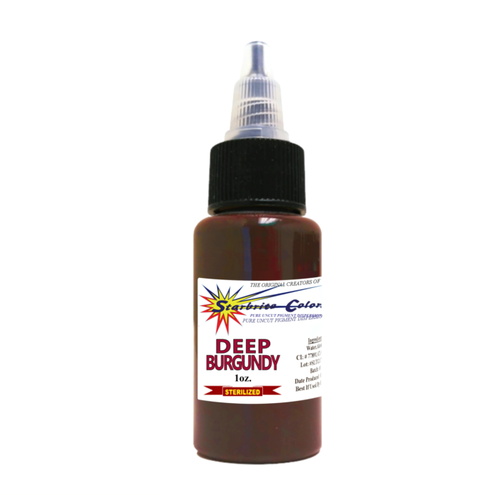 Starbrite Deep Burgundy Tattoo Ink